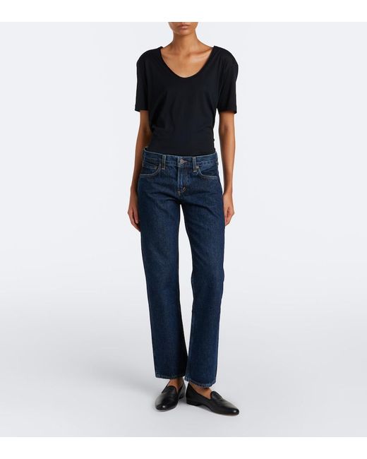 Jeans Rectos Stovepipe Agolde de color Blue