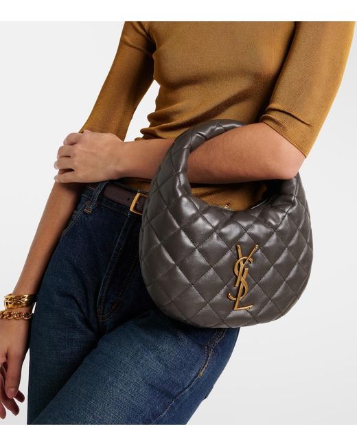 Saint Laurent Black Tote Icarino Aus Leder