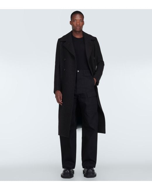 Rick Owens DRKSHDW Lowrise Cotton Cargo Pants in Black for Men Lyst UK