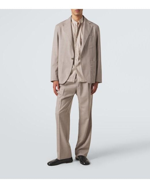 STÒFFA Natural Wool Blazer for men