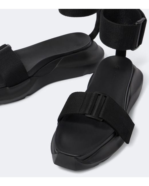Rick Owens Black Geth Sandals for men