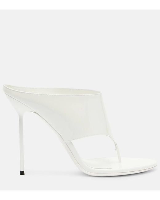 Mules Lidia 105 di Paris Texas in White