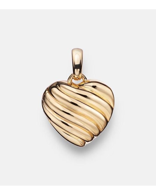 David Yurman Metallic 18Kt Locket Necklace