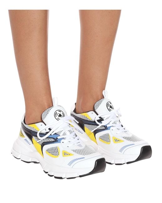 Axel Arigato Marathon Runner Sneakers in White (Blue) - Lyst