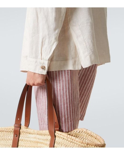 Fedeli White Oxford Linen Jacket for men