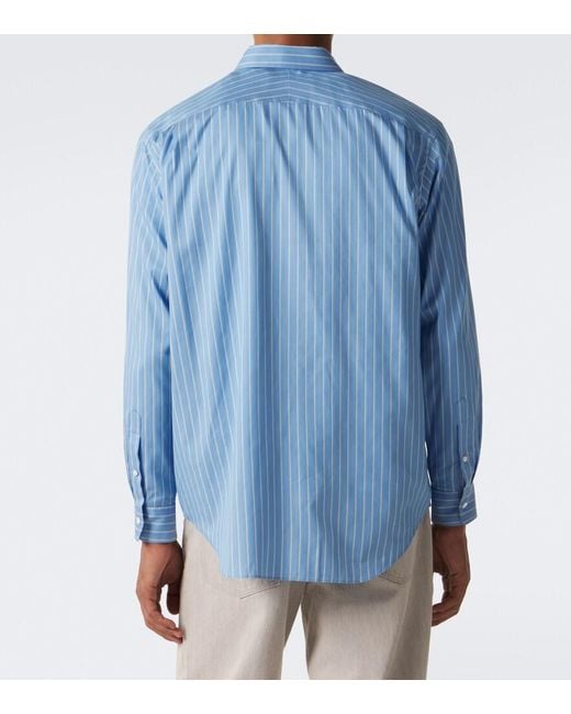 Camicia di Auralee in Blue da Uomo