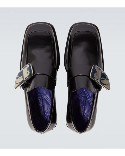 Burberry Shield Loafer in Black für Herren