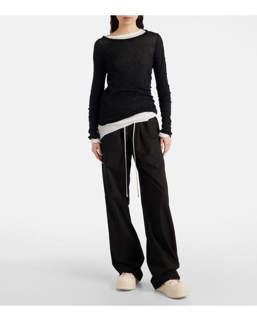 Rick Owens Natural High Top Sneaker