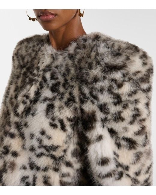 Isabel Marant Multicolor Bahria Leopard-Print Jacket