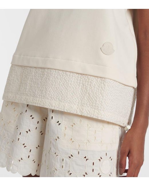 Top di Moncler in Natural