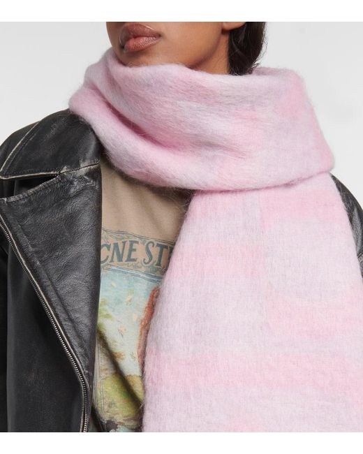 Sciarpa di Acne in Pink
