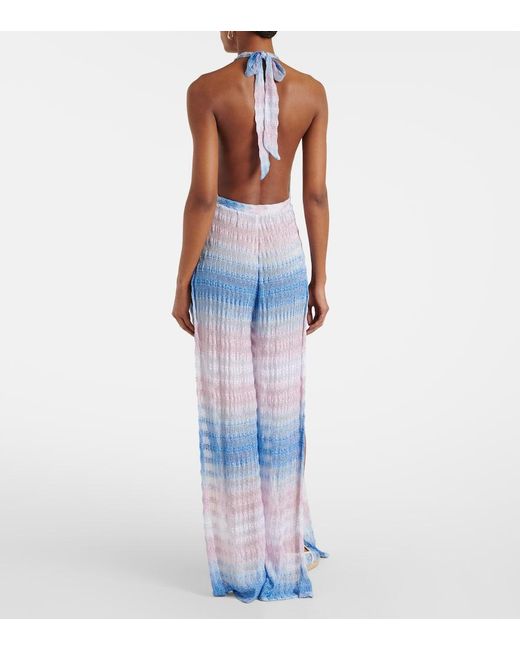 Mono Wave Semitransparente Missoni de color Blue