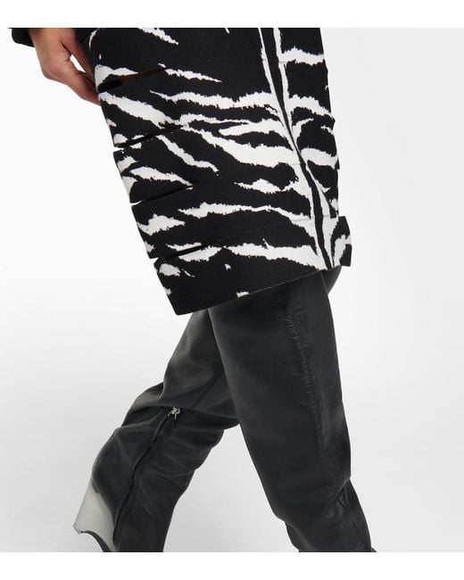 Alaïa Black Midi Skirts