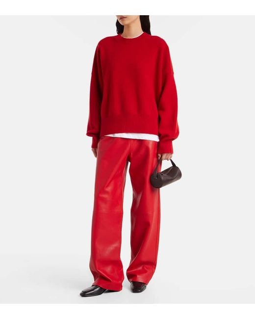 Rohe Red Wool-Blend Sweater