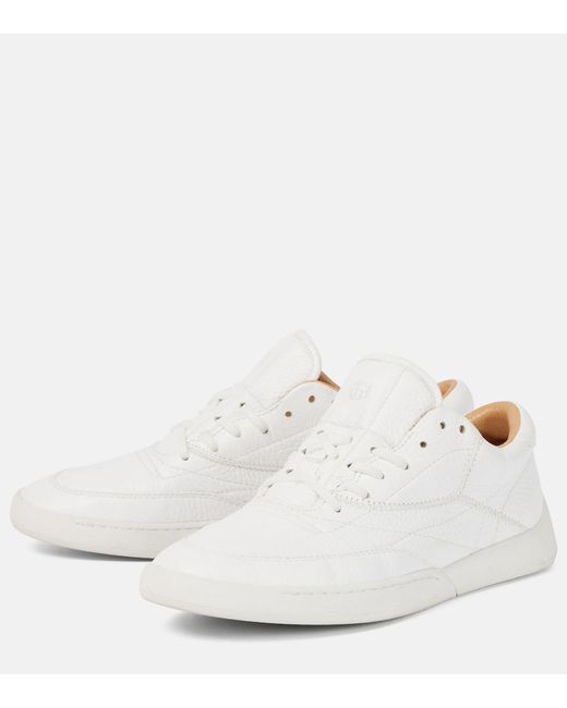 Gabriela Hearst White Ohio Leather Sneakers