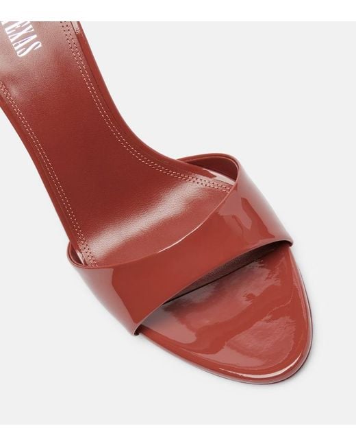 Mules Lidia 105 En Cuir Paris Texas en coloris Red