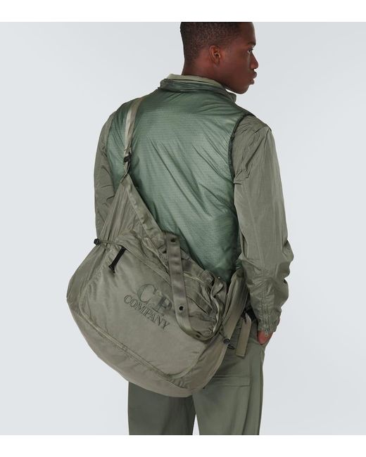 C P Company Messenger Bag Nylon B in Green für Herren