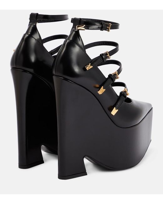 Versace Black Pumps