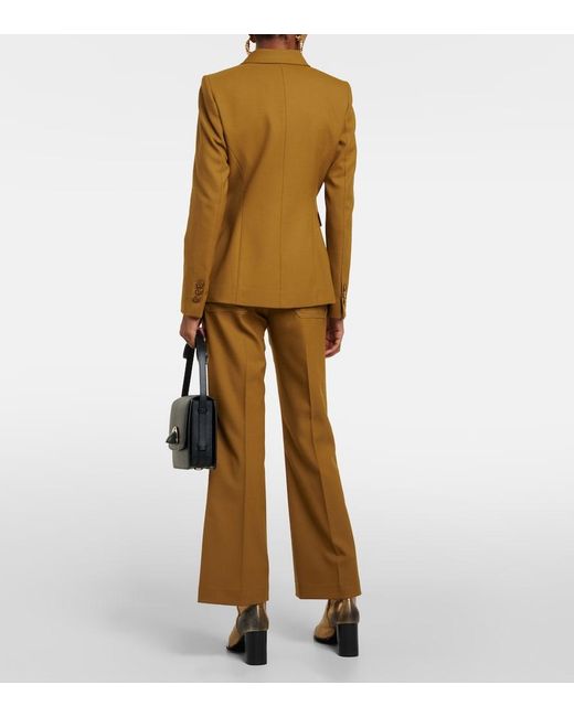 Dorothee Schumacher Green Double-Breasted Blazer