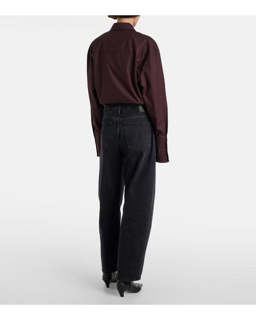 Citizens of Humanity Blue Miro High-Rise Wide-Leg Jeans