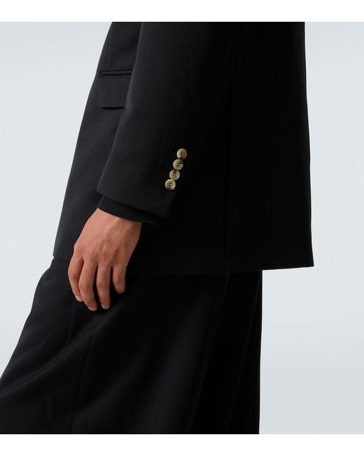 Blazer Cruzado Adornado Simone Rocha de hombre de color Black