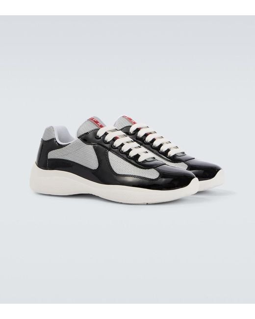 Prada White America's Cup Sneakers for men