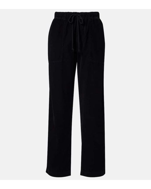 Pantalones De Pana De Algodon Velvet de color Blue