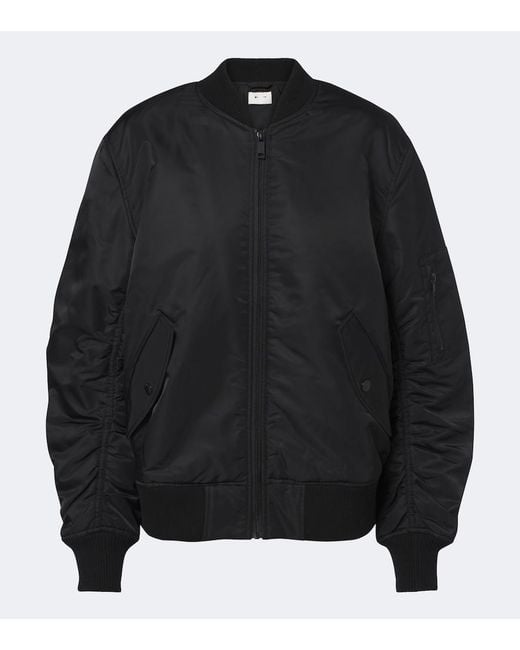 The Upside Black Tribute Bomber Jacket