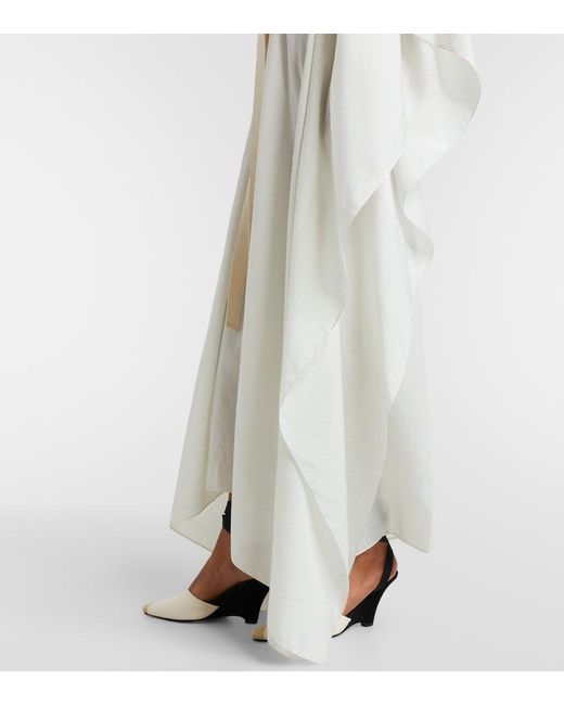 Caftan A Rayas Patou de color White