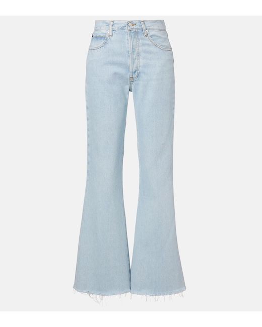 FRAME Blue The Lax Flared Jeans