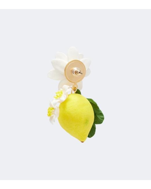 Jennifer Behr Yellow Limoncello Drop Earrings