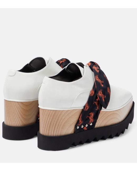 Stella McCartney Black Elyse Alter Mat Platform Loafers