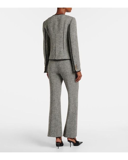 Jonathan Simkhai Gray Ivie Herringbone Jacket