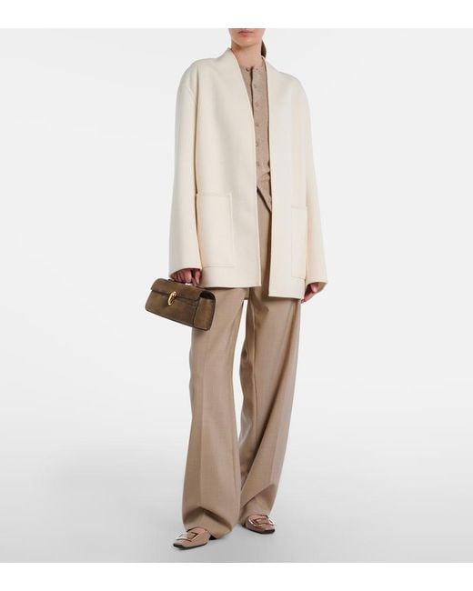 Roger Vivier Brown Patent Leather Ballet Flats
