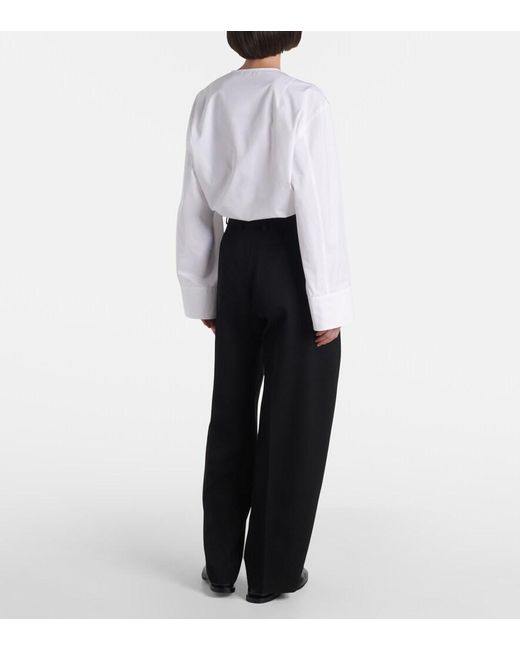 Camicia Cropped di Givenchy in White