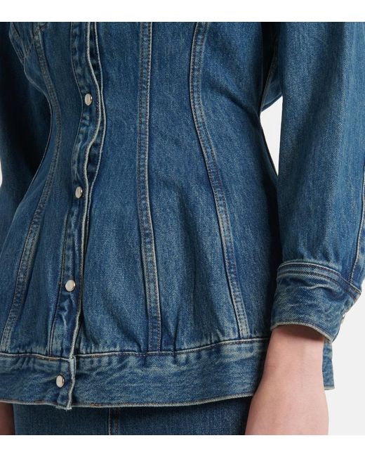 Wardrobe NYC Blue Denim Jacket