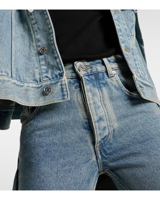 Jean Paul Gaultier Blue X Shayne Oliver Straight Jeans