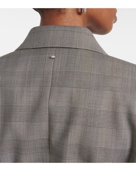 Sportmax Gray Astro Wool-Blend Blazer