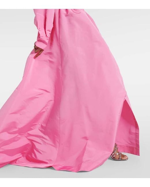 Valentino Pink Robe aus Seide