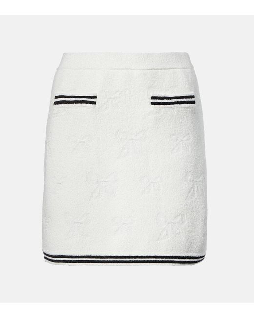 Short Skirts Self-Portrait en coloris White