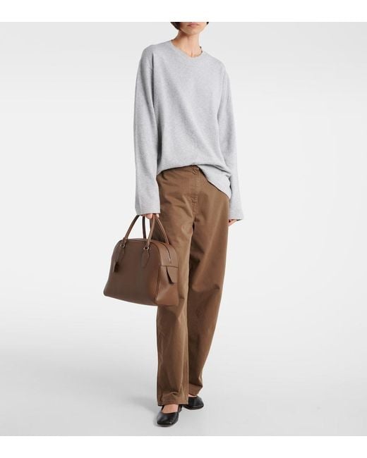 The Row Brown Tote Bag India 12 Medium Aus Leder