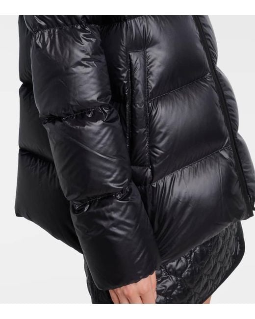 Moncler Black Quilted Down Jacket
