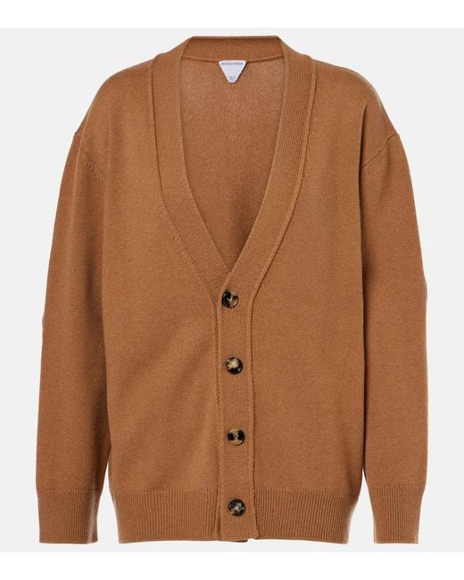 Bottega Veneta Brown Cashmere Cardigan