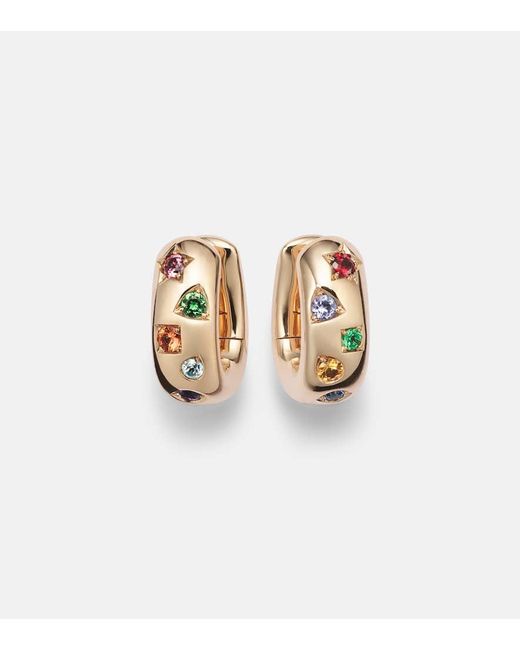 Pomellato White Ohrringe Iconica Aus 18Kt Rosegold Mit Edelsteinen