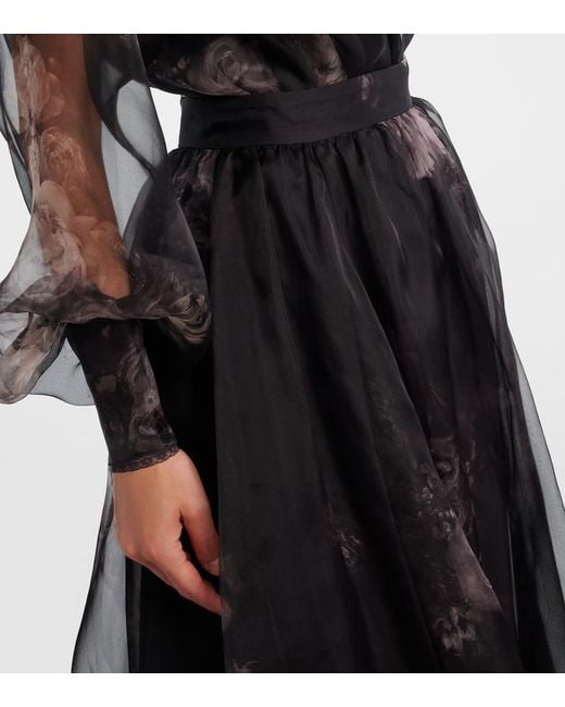 Gonna Lunga Hypnotic di Zimmermann in Black
