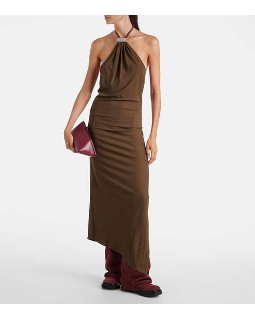 The Attico Red Robin Suede Knee-High Boots