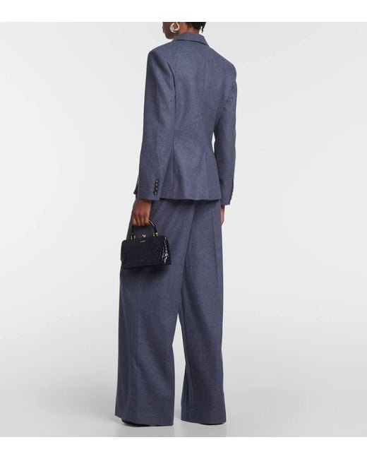 Joseph Blue Joaquim Wool-Blend Blazer