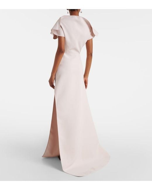Maticevski White Absolve Draped Gown