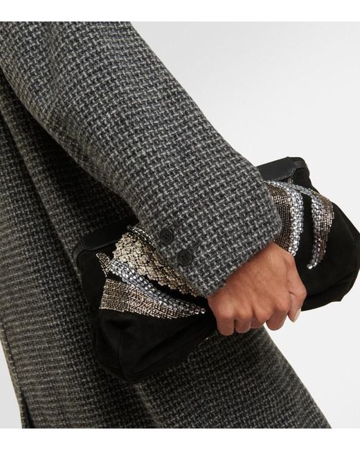 Isabel Marant Black Sabine Wool Coat