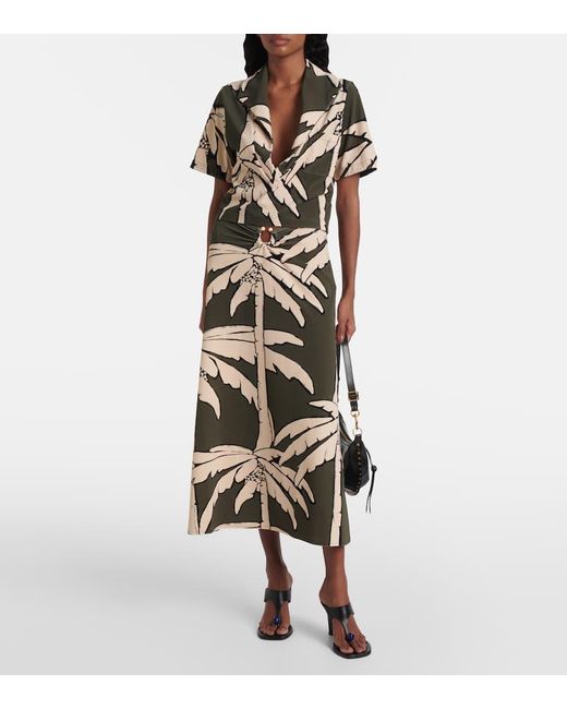 Gonna Lunga di Johanna Ortiz in Green